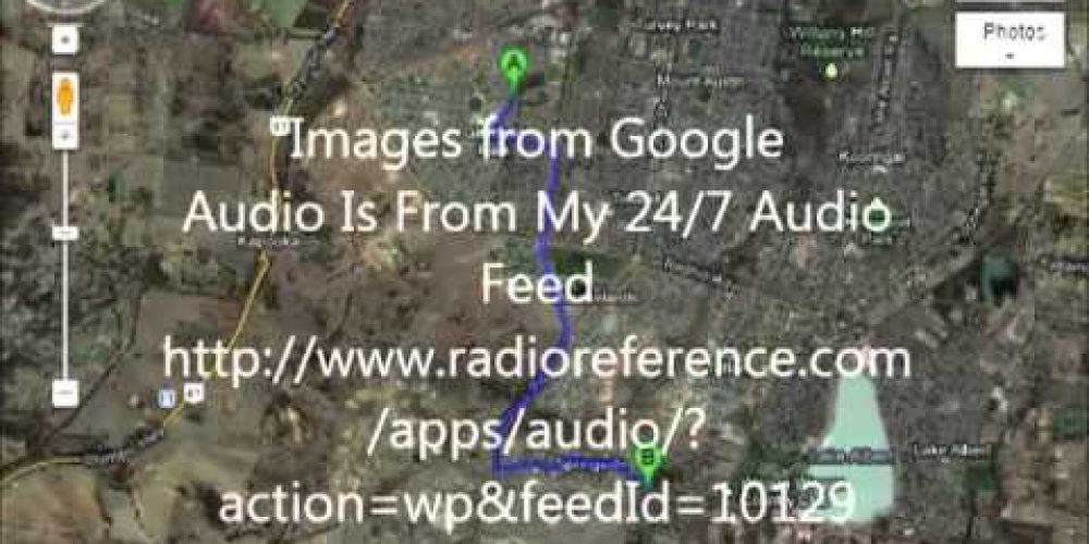 NSW Police Pursuit Police Radio Recording Wagga Wagga 8th September 2012