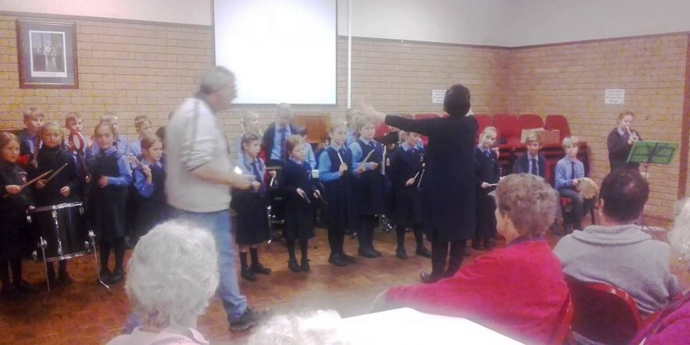 St Joseph’s Primary School Band Playing for Wagga Senior Citizens
