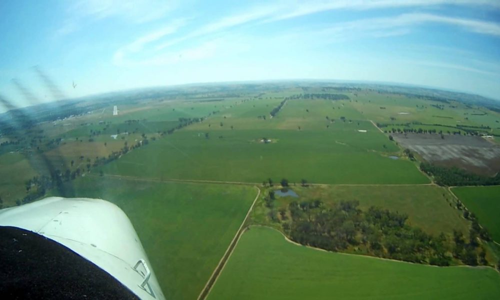 Landing at Wagga Wagga YSWG.