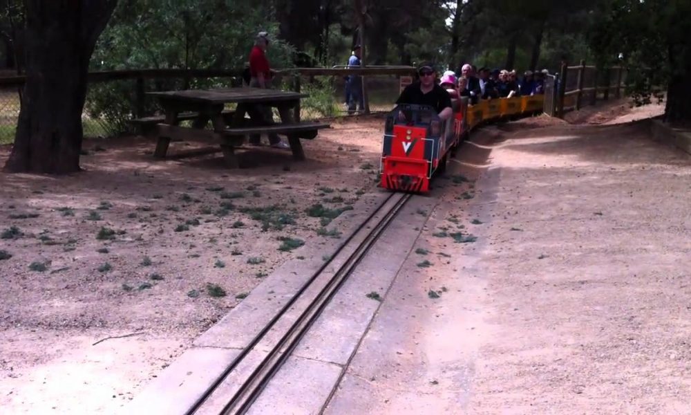 Trains at Wagga Wagga’s Miniature Railway