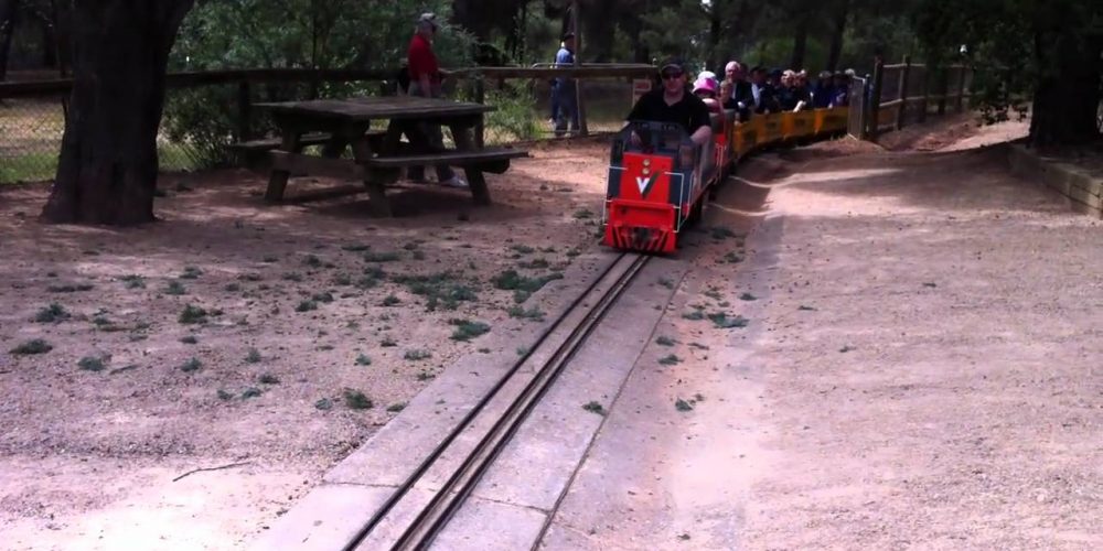 Trains at Wagga Wagga’s Miniature Railway