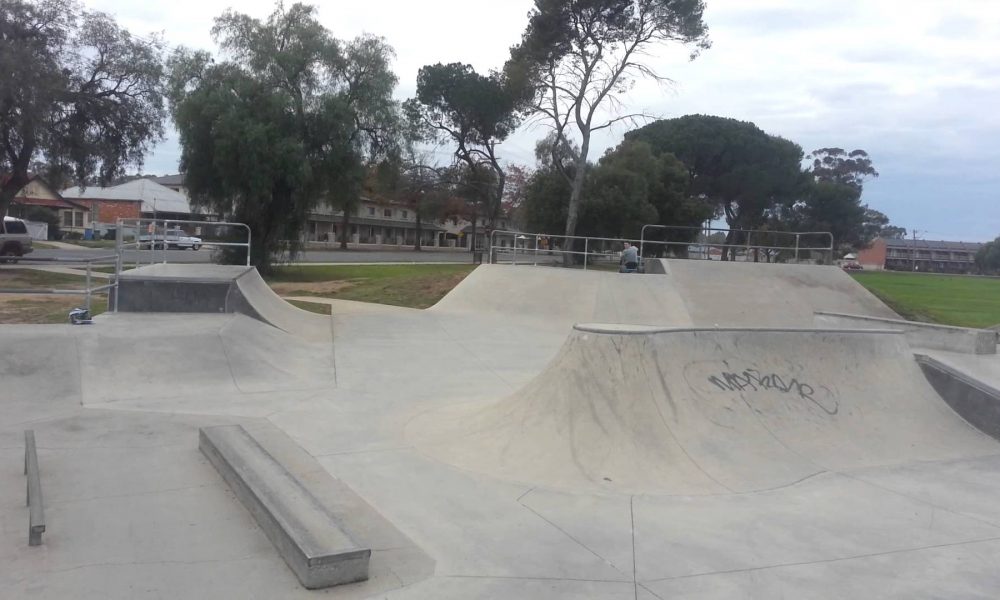 Wagga wagga skatepark on trikes