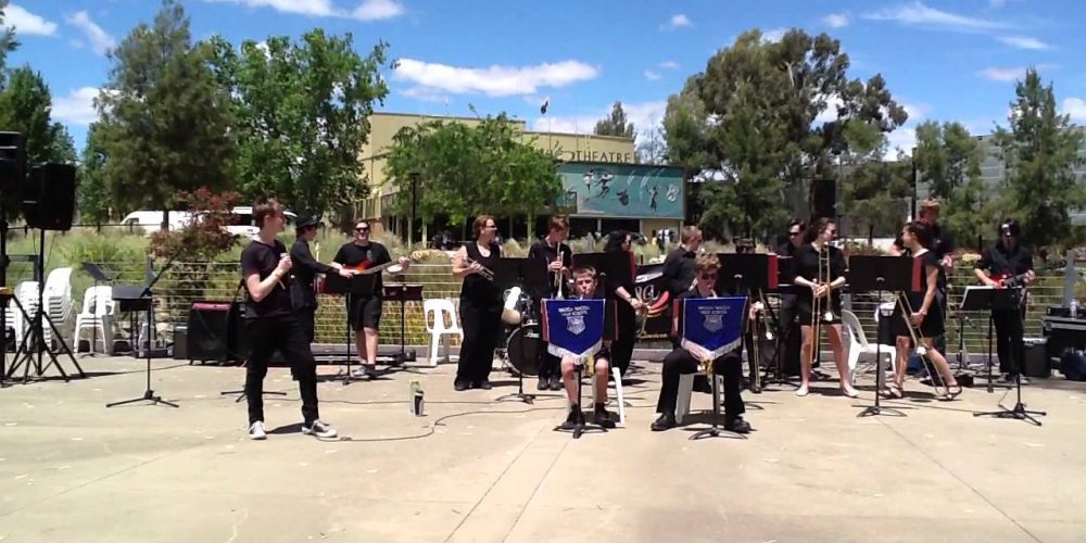 Matthew Barron and Wagga Wagga High School Stage Band – The Letter