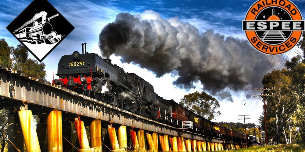 Beyer-Garratt 6029 Wagga Shuttles – Steam Trains Australia