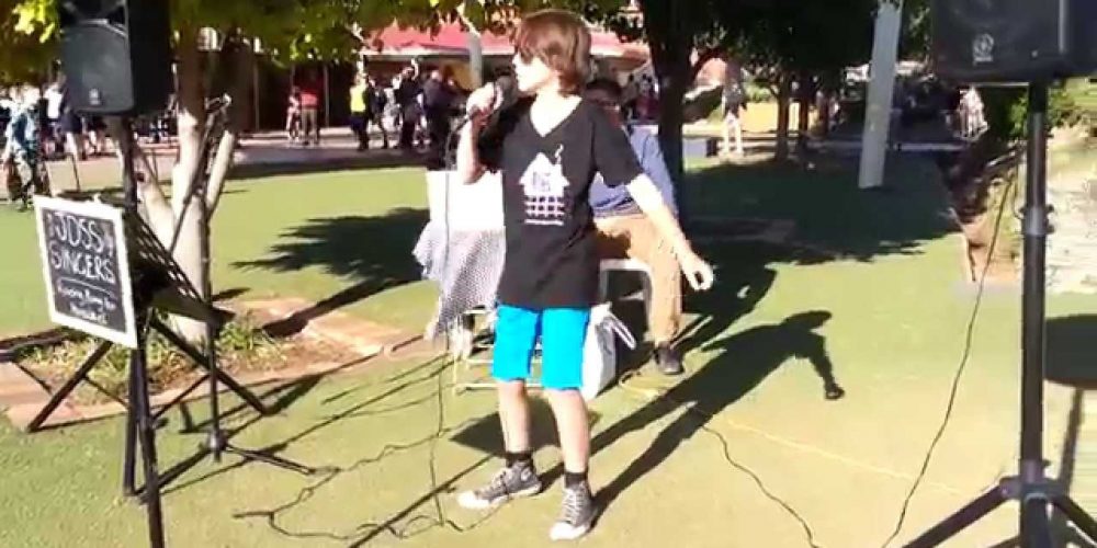 ‘Uptown Funk’: Cover by Dylan Trevaskis, 12 years old, from Wagga Wagga