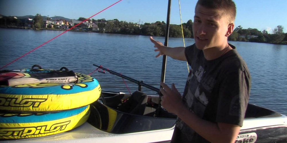 Andreas from Sweden, Nambucca River Water Ski & Wake Sports