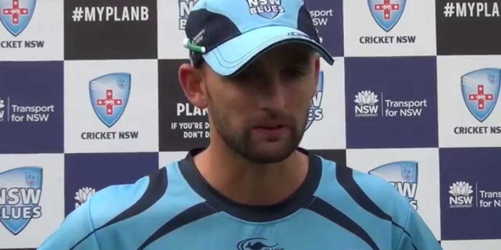 Nathan Lyon speaks ahead of the NSW Blues match in Wagga Wagga