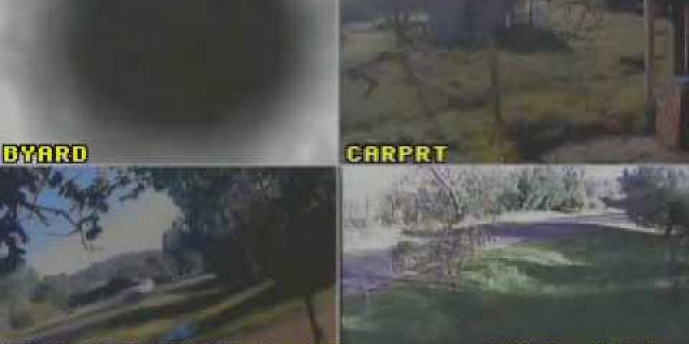 Wagga Wagga Police Attacking Security Cameras In a Private Home With No Reason Caught On Film