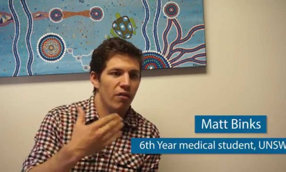 Matt Binks on life and studying medicine in Wagga Wagga