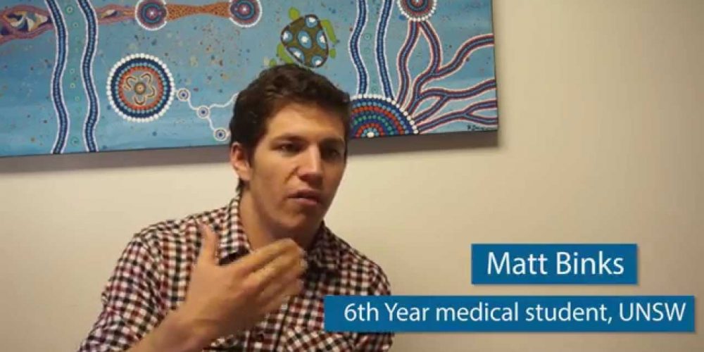 Matt Binks on life and studying medicine in Wagga Wagga