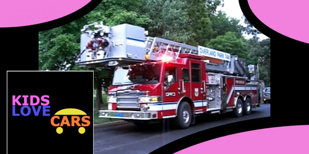 Real Fire Trucks with Sirens for Children Kids | Fire Trucks in Action Responding | Kids Love Cars 4