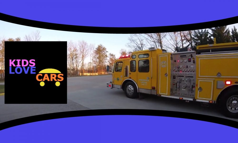 Real Fire Trucks with Sirens for Children Kids | Fire Trucks in Action Responding | Kids Love Cars 1