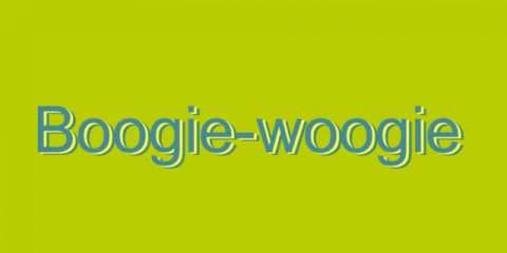 How to Pronounce Boogie-woogie