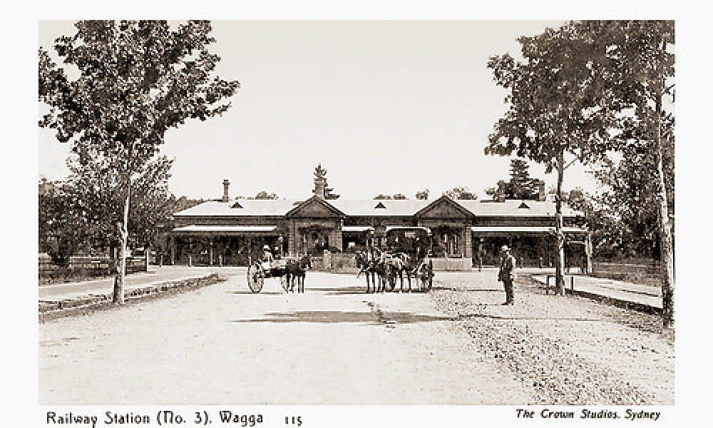 Wagga Wagga Railway Station, Wagga Wagga, NSW.