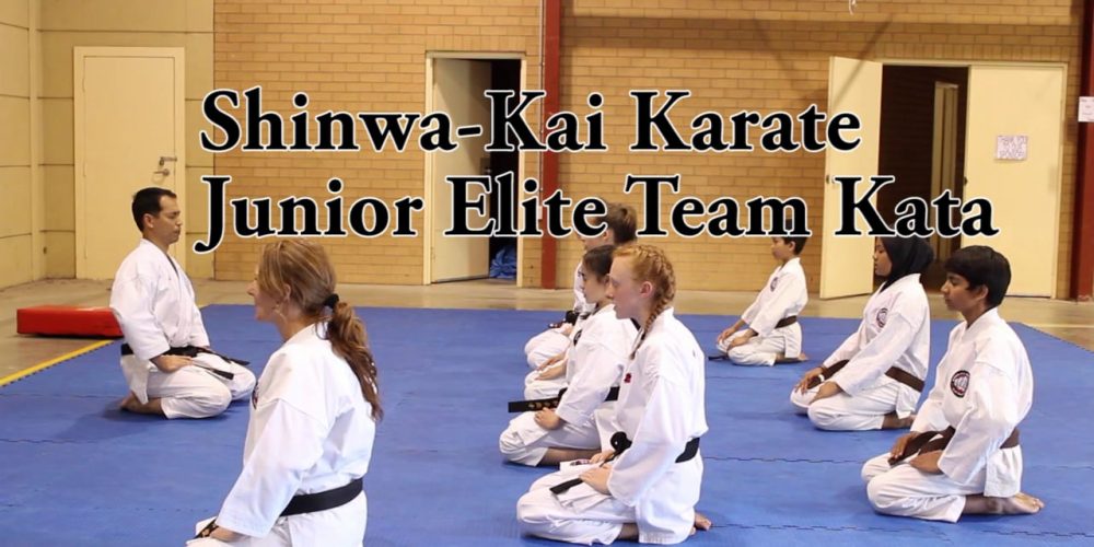 Shinwa-Kai Karate Junior Elite Kata Team