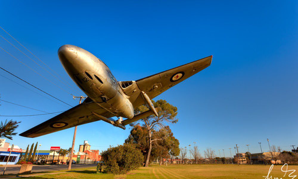 Wagga Wagga World War II Plane Monument