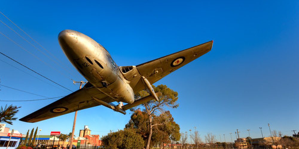 Wagga Wagga World War II Plane Monument